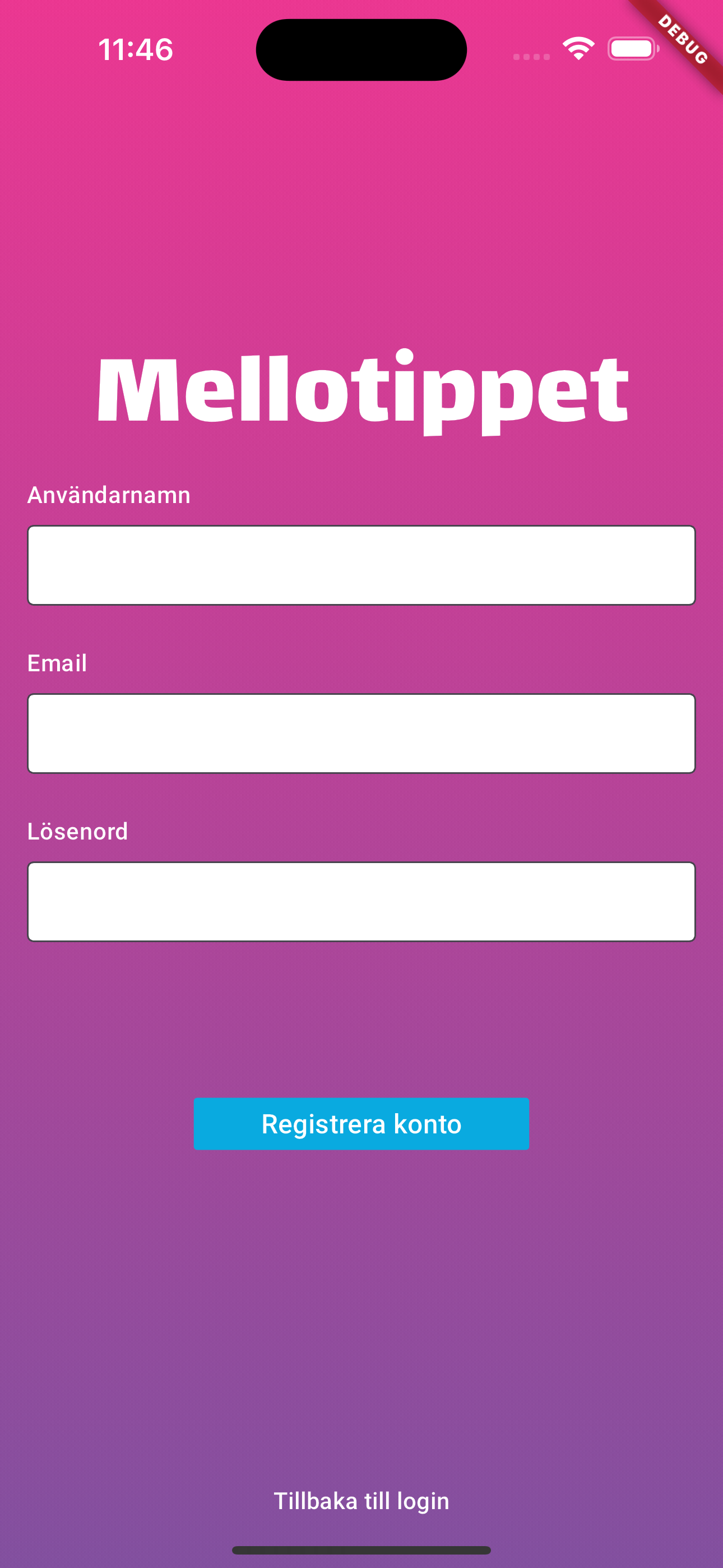 Sign Up Page