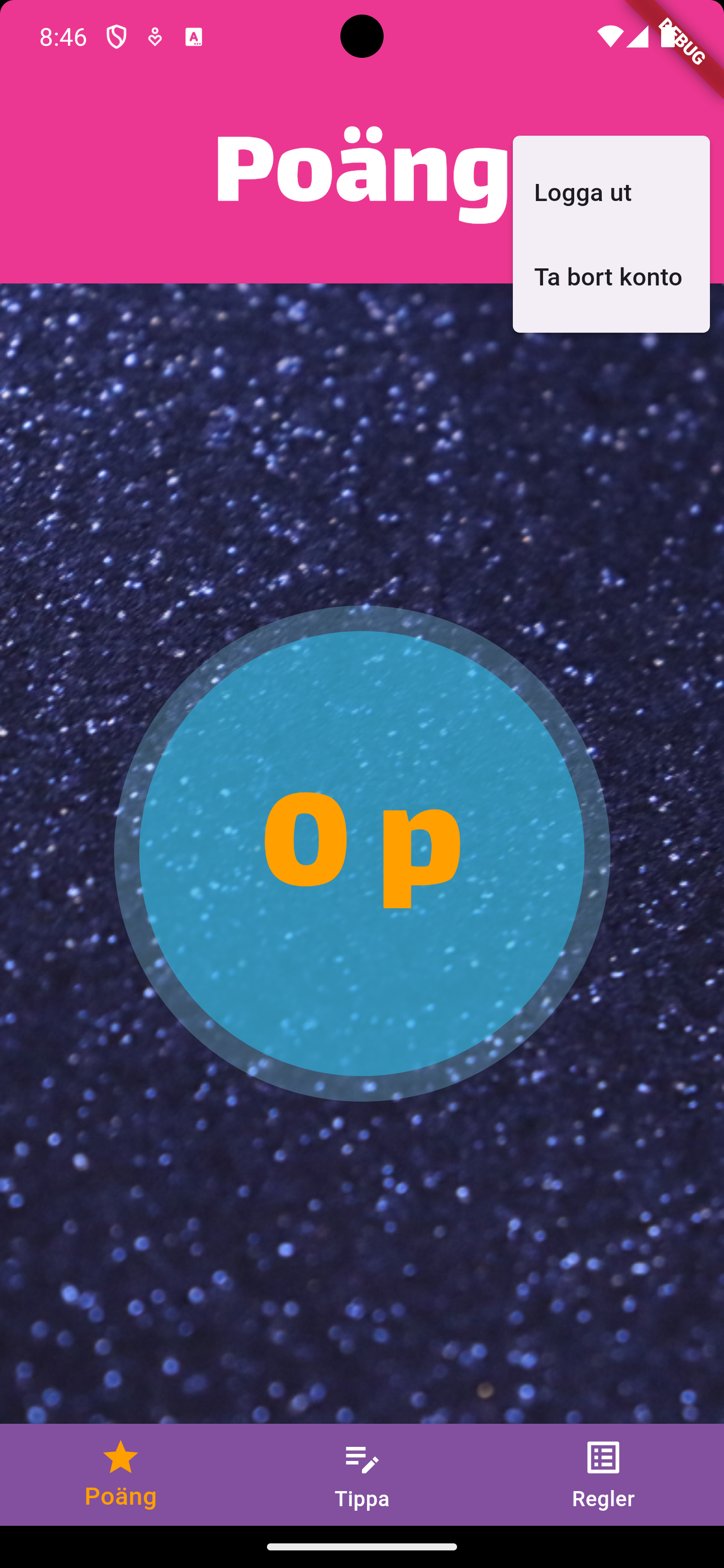 menu button